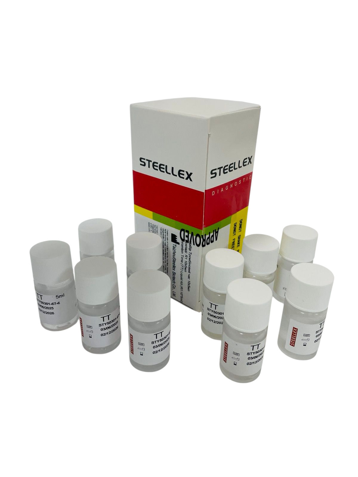 Набір Тромбіновий час 10х5мл у складі: R1 10х5 мл